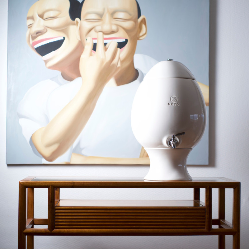 Fontaine à eau filtrante par gravité OKYO