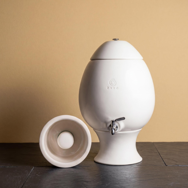 Fontaine à eau filtrante par gravité OKYO