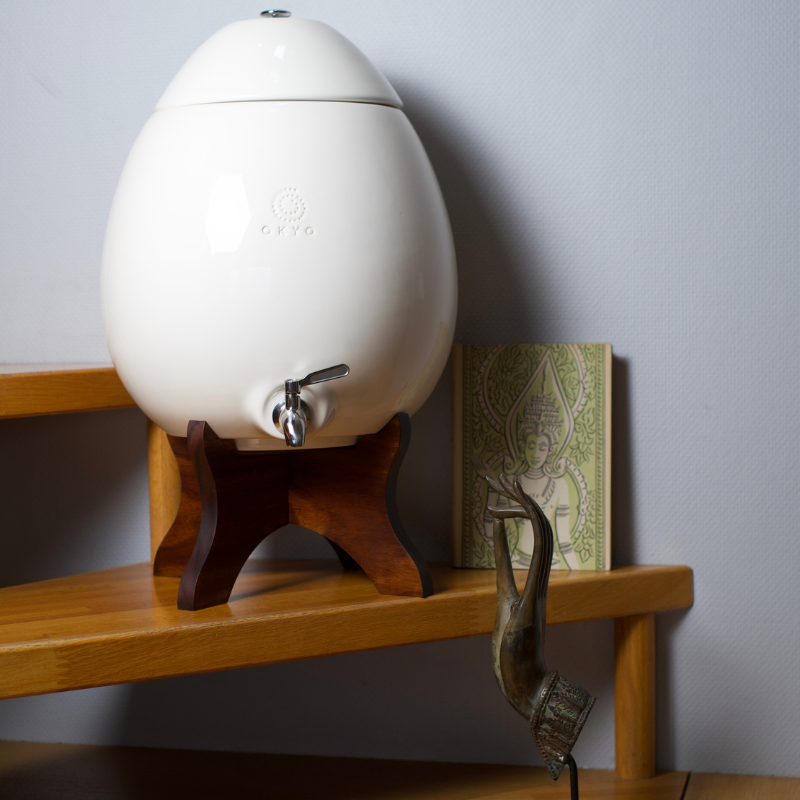 Fontaine à eau filtrante par gravité OKYO