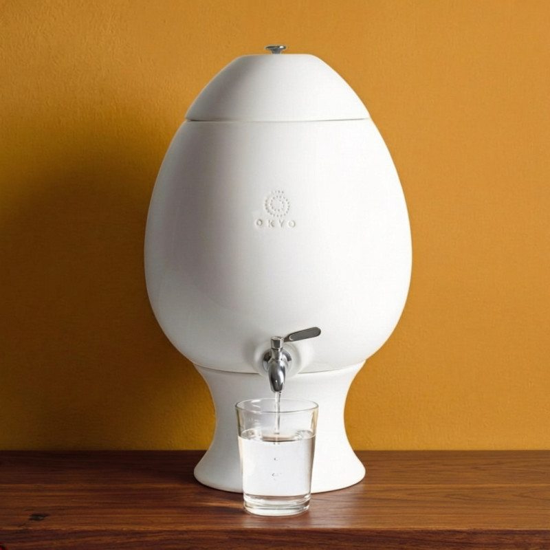 Fontaine à eau filtrante par gravité OKYO